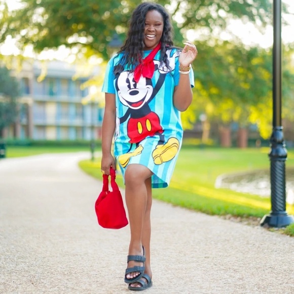 Mickey Mouse T-Shirt Dress for Women – Mickey & Co. - Picture 1 of 5